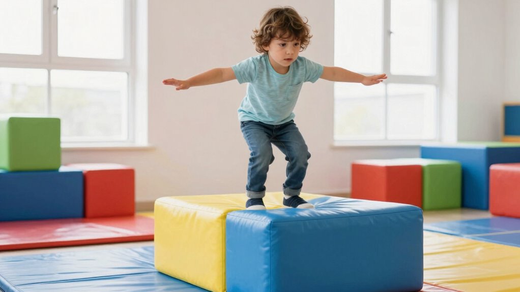 large toys improve spatial awareness