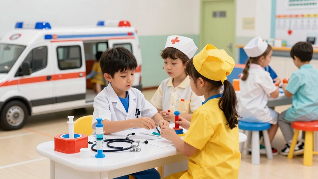 medical role play builds confidence