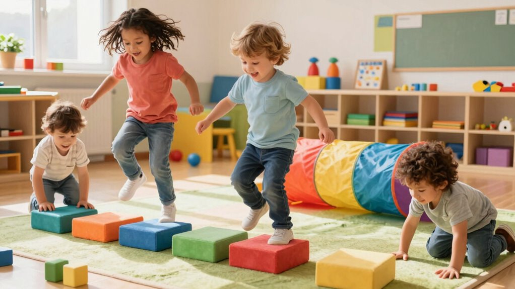 movement enhances focus and development