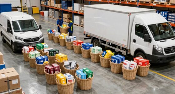 organized basket vehicle system