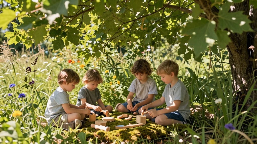 outdoor imagination boosts focus