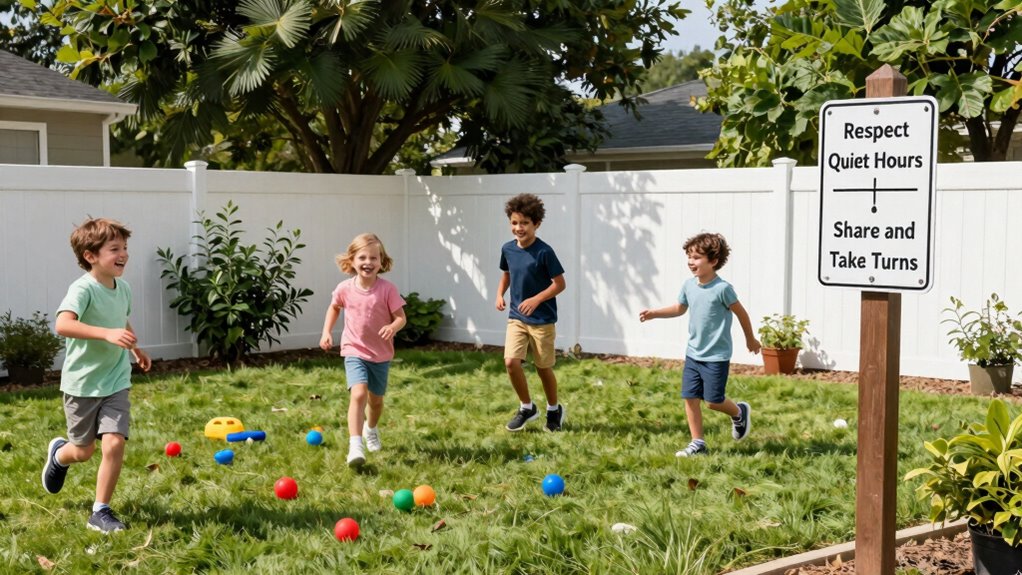 outdoor play safety rules