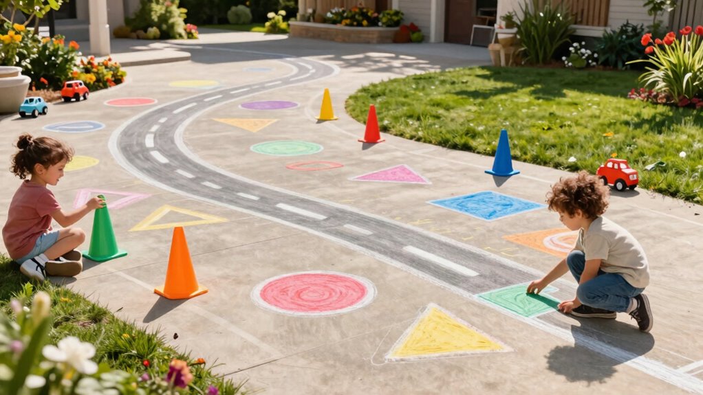 outdoor shape road activity