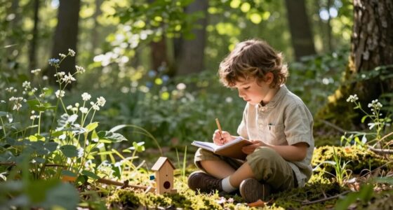outdoor waldorf inspired quiet activities
