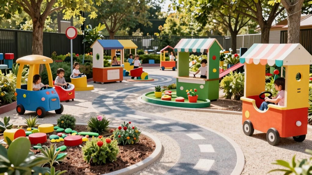 purposeful outdoor activity stations