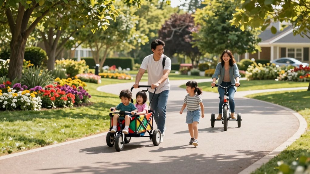 push trike wagon routes