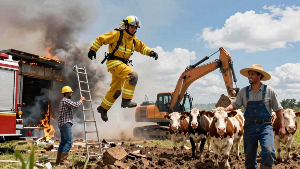 rescue vehicles for emergency response