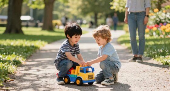 respectful outdoor play sharing