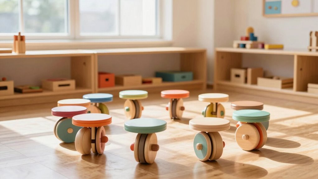 rotate toys to stimulate curiosity