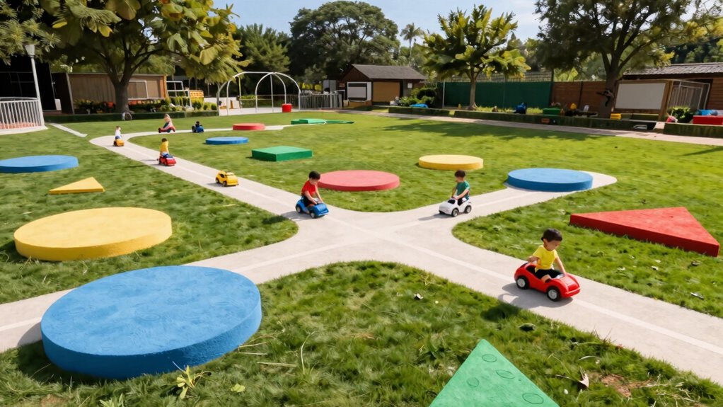 safe engaging outdoor road design