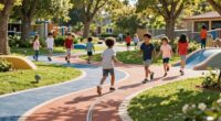 safe outdoor routes for children