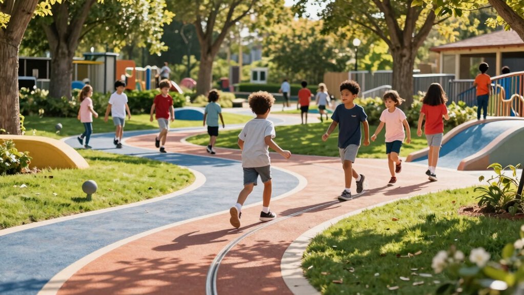 safe outdoor routes for children