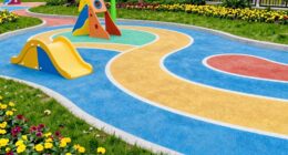 safe toddler riding area