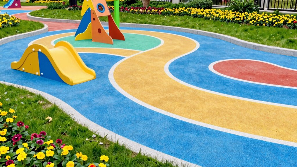 safe toddler riding area