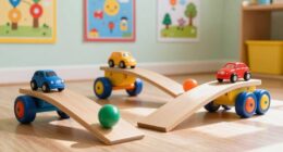 science corner with wheels