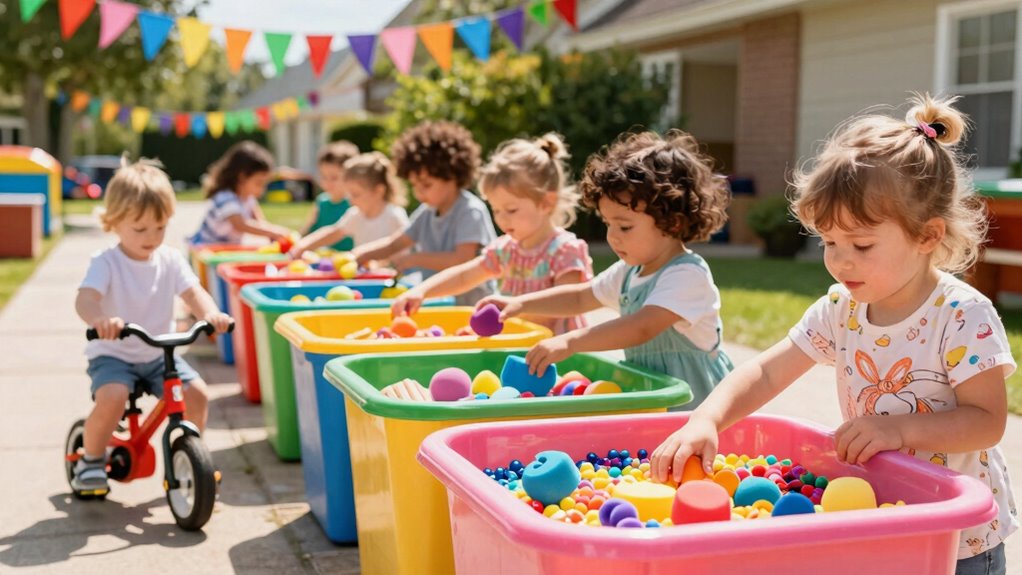 sensory bins for development