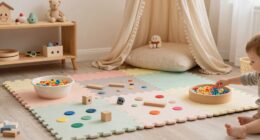 silent sensory play area