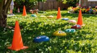 simple backyard game markers