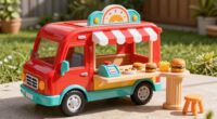 simple food truck setup
