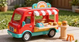 simple food truck setup