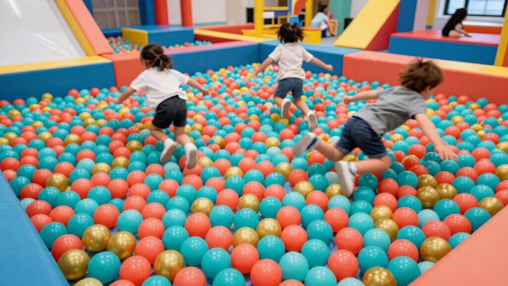 smooth ball pit transitions