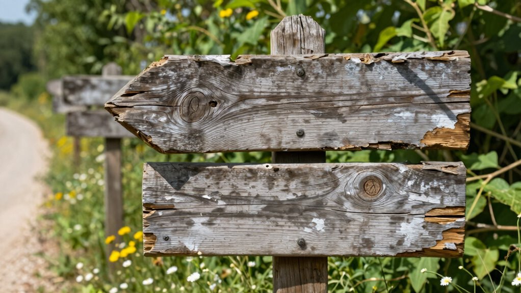 stylish natural wooden markers