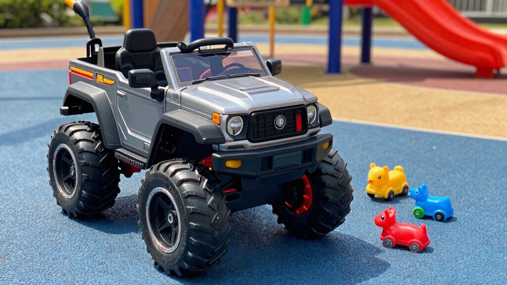 supervise heavy ride on toys