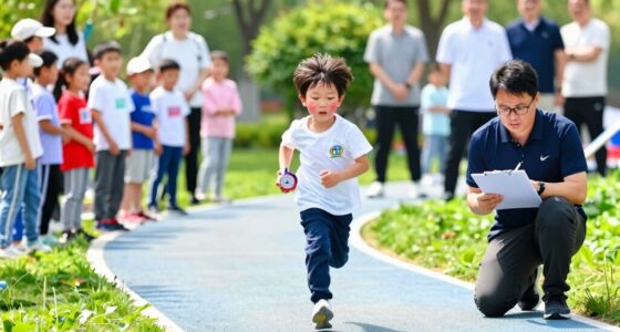 timing running race laps