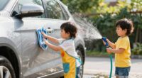 toddler car cleaning activities