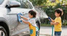 toddler car cleaning activities