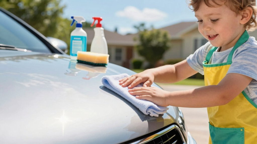 toddler car cleaning safety