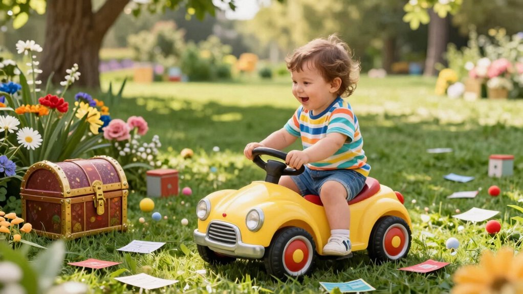 toddler car treasure games