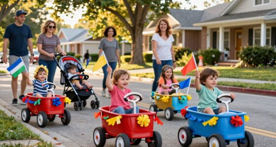 toddler parade wagon rides