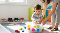 toddler parking and cleaning routines