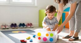toddler parking and cleaning routines