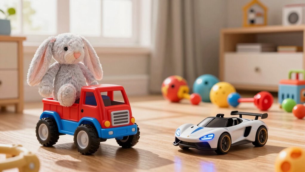 toy noise level balance