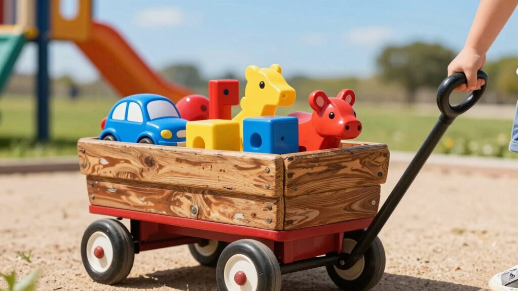 toy wagon load testing