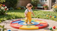 traffic circle toddler trick