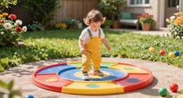 traffic circle toddler trick