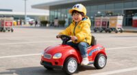 transform ride on into airport shuttle