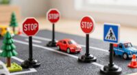 using toy signs creatively