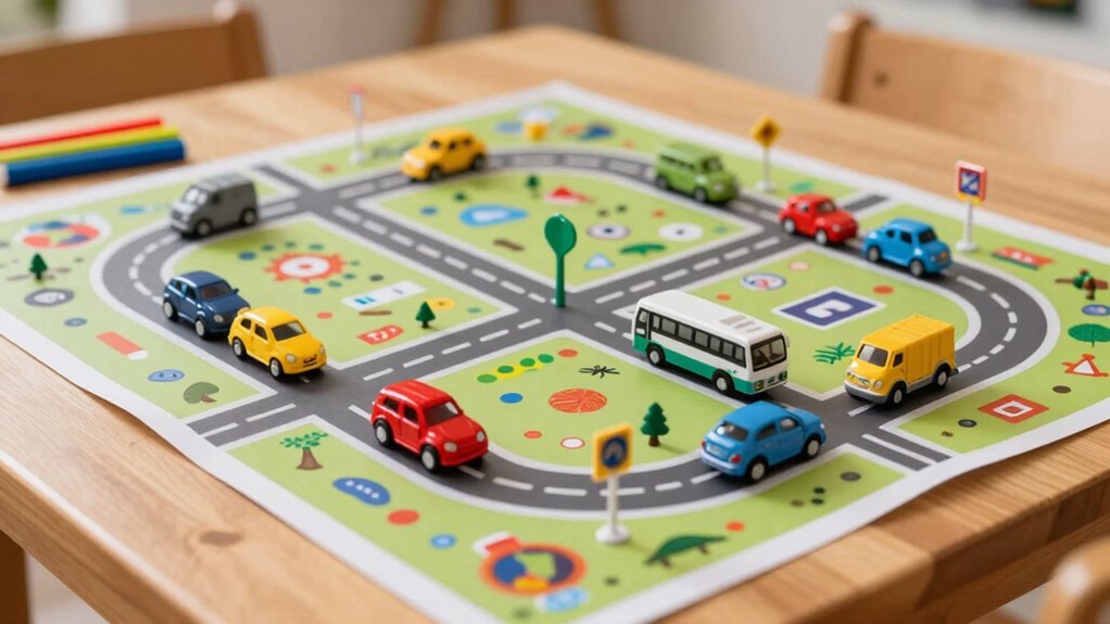 vehicle play enhances early logic