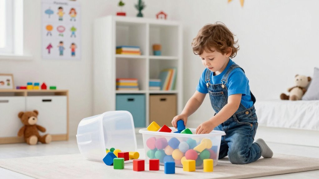 visual cues and positive reinforcement