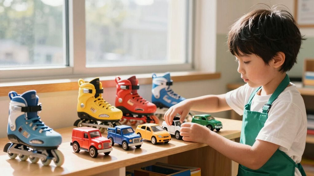 wheeled toys promote responsibility teamwork