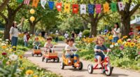 wheels and nature parade