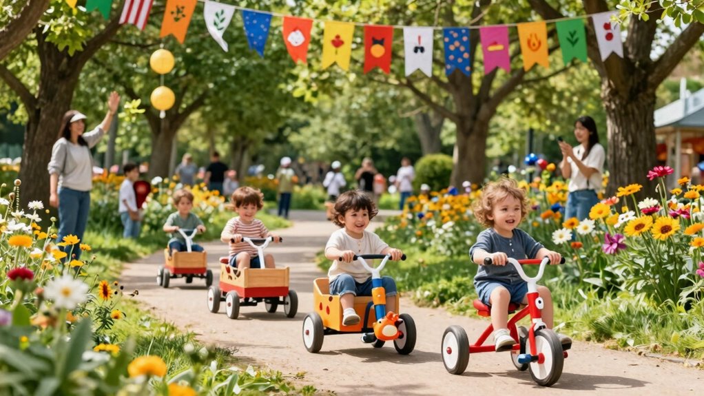 wheels and nature parade