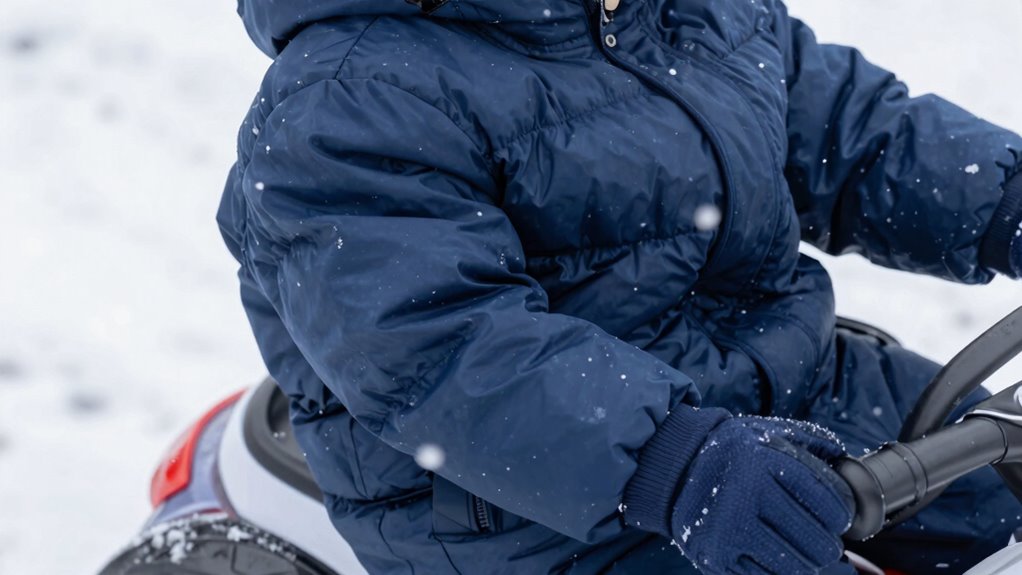 winter clothing affects comfort