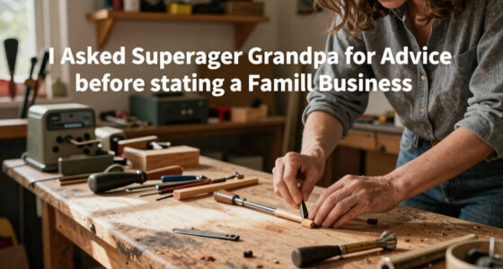 I Asked Superager Grandpa for Advice Before Starting a Family Business