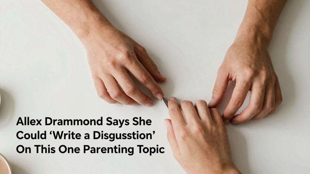 Alex Drummond Says She Could 'Write a Dissertation' On This One Parenting Topic