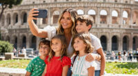 Chrissy Teigen Shares Sweet Family Photos of Roman Adventure with Her 4 Kids to Support John Legend on Tour